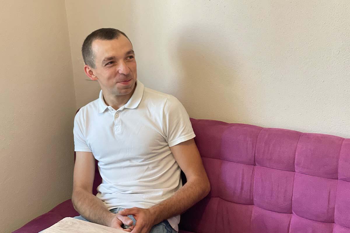 Дмитрий на кухне
