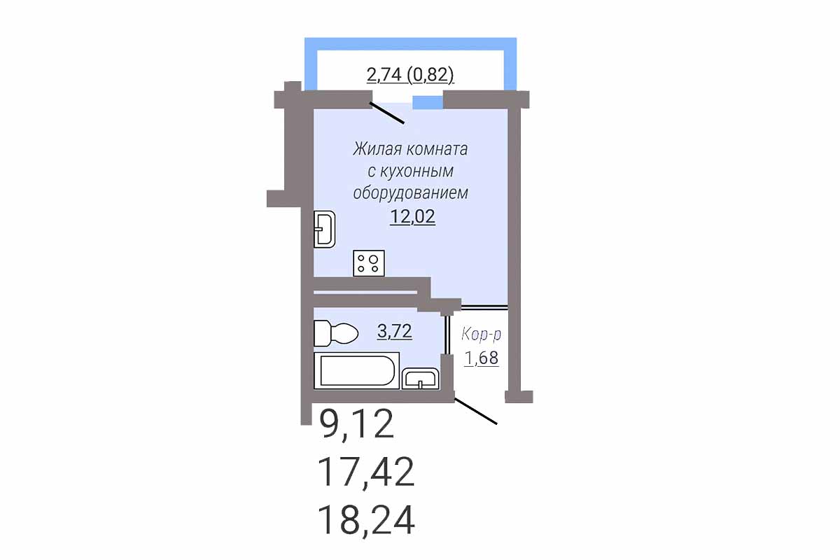 План квартиры